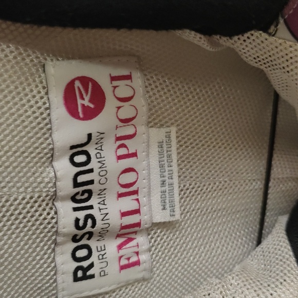 Emilio Pucci for Rossignol thick ski vest size small - Picture 2 of 10